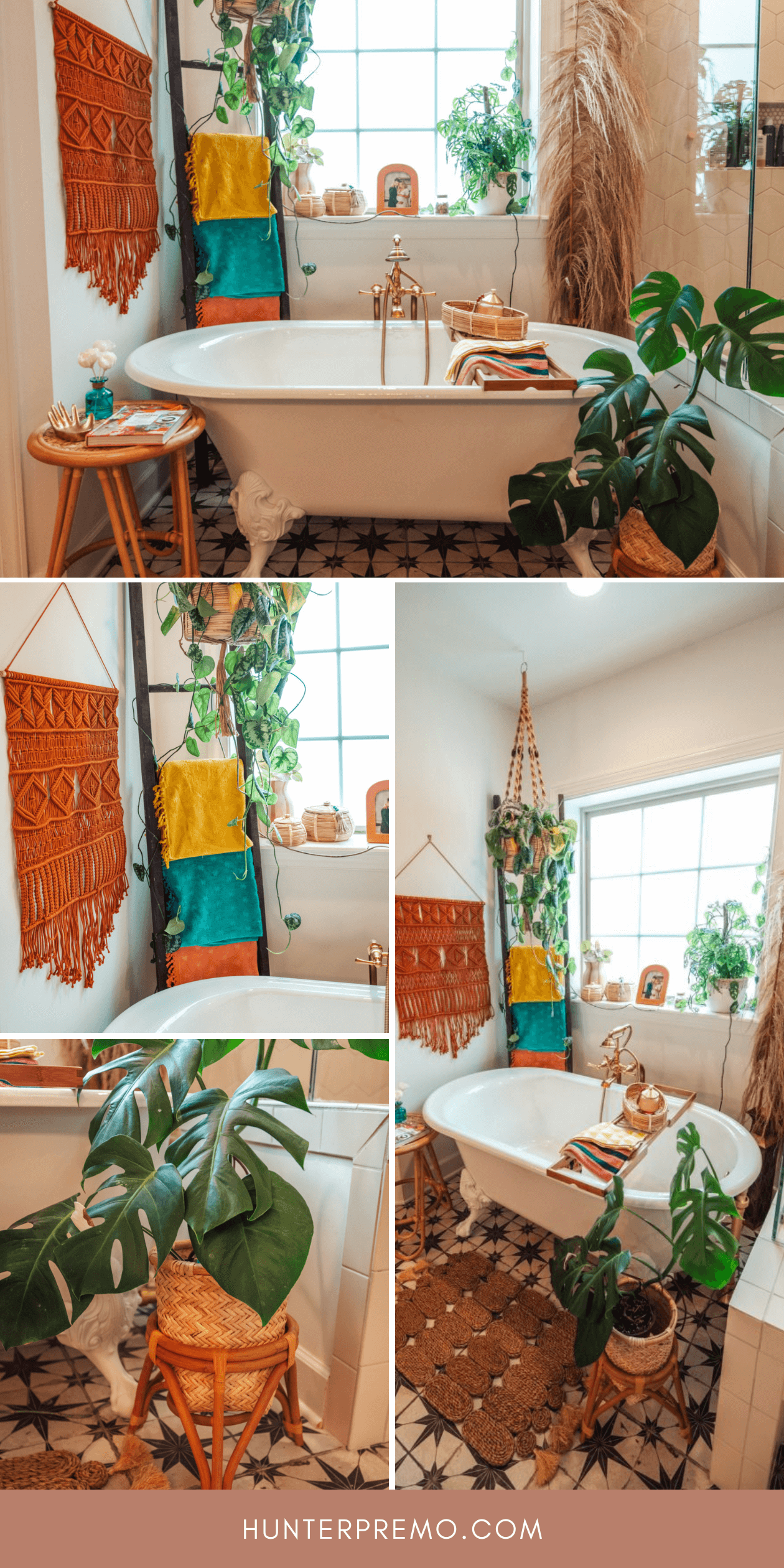 STYLING OUR BOHO PRIMARY BATHROOM – Hunter Premo