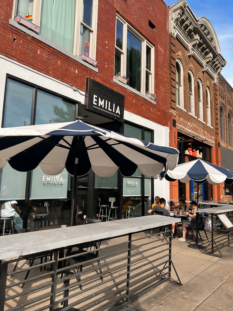 Emilia Italian Restaurant, Knoxville, eat, dinner, Market Square
