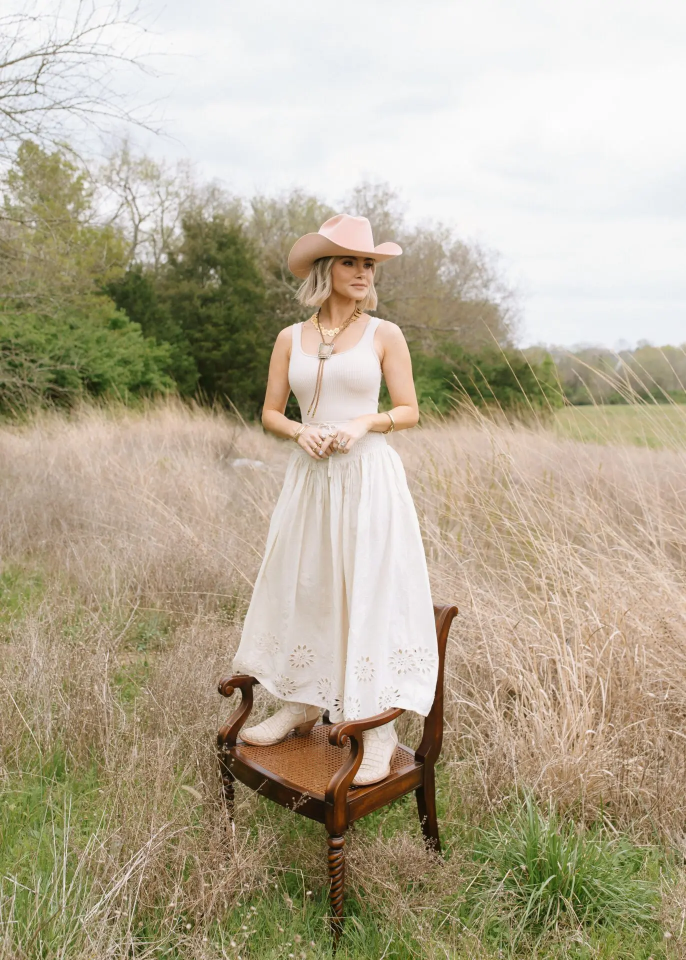 Hunter Premo Whiskey Cowboy Hat MUMU X HUNTER PREMO – Hunter Premo main image 2