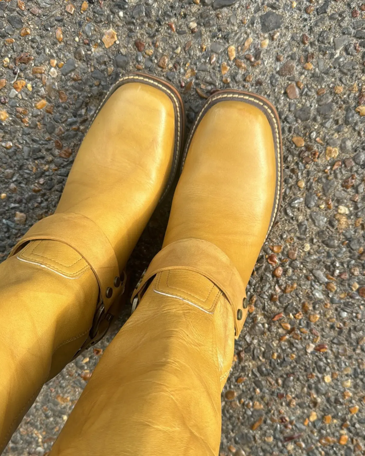 I GOT MY HANDS ON THE TAN FRYE BOOTS Hunter Premo